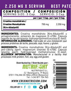 KRE-ALKALYN (120 Cápsulas) - Erix Nutrición imagen 5