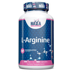 L-arginina 500 mg - 100 Caps - Haya Labs