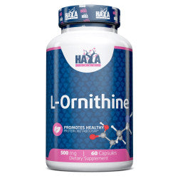 L-Ornitina 500 mg - 60 Caps. - Haya Labs