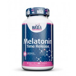 Melatonina 5 mg Liberación Sostenida - 60 - Haya Labs