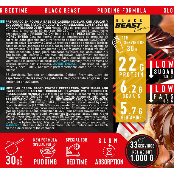 Mousse Casein 1 kg - Erix Nutrición imagen 8
