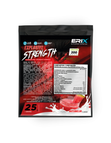 EXPLOSIVE STRENGTH 1x25 GR ERIX Nutricion - Erix Nutrición