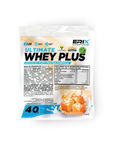 Whey Plus Ultimate 1x40 gr. - Erix Nutrición