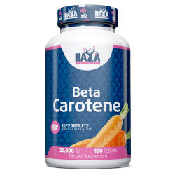 Natural Beta Caroteno 20,000 IU 100 Comp - Haya Labs