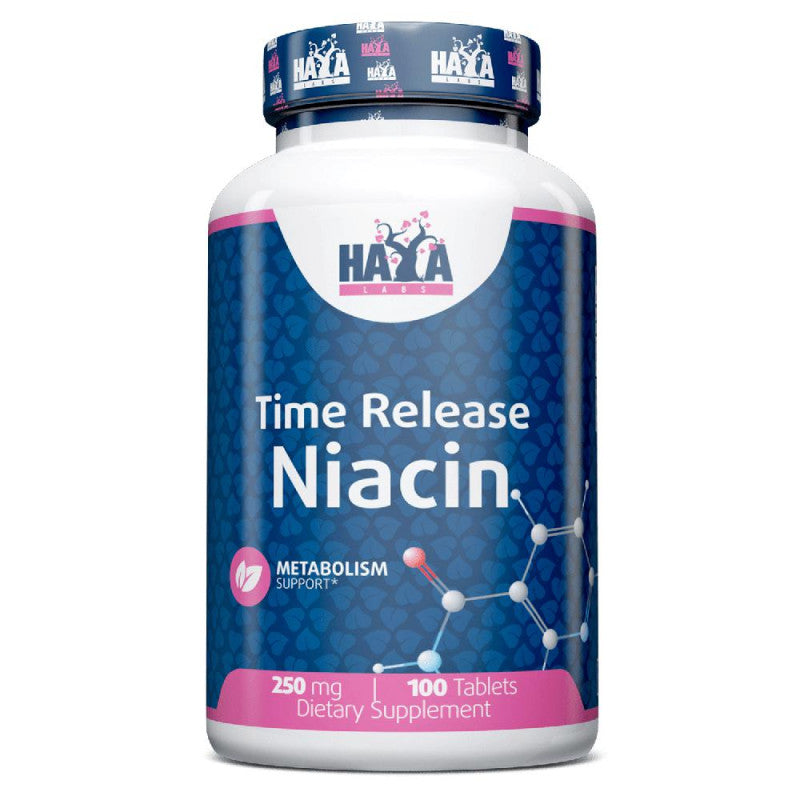 Niacin -Time Release- 250 mg - 100 Tabs