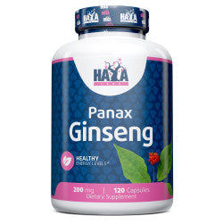 Panax Ginseng 200 mg 120 Vcaps - Haya Labs