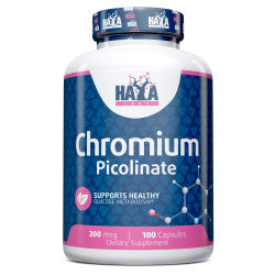 Picolinato de Cromo 200 mcg - 100 Capsulas - Haya Labs