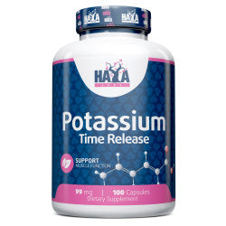 Potasio 99 mg - 100 Vcaps Liberación - Haya Labs