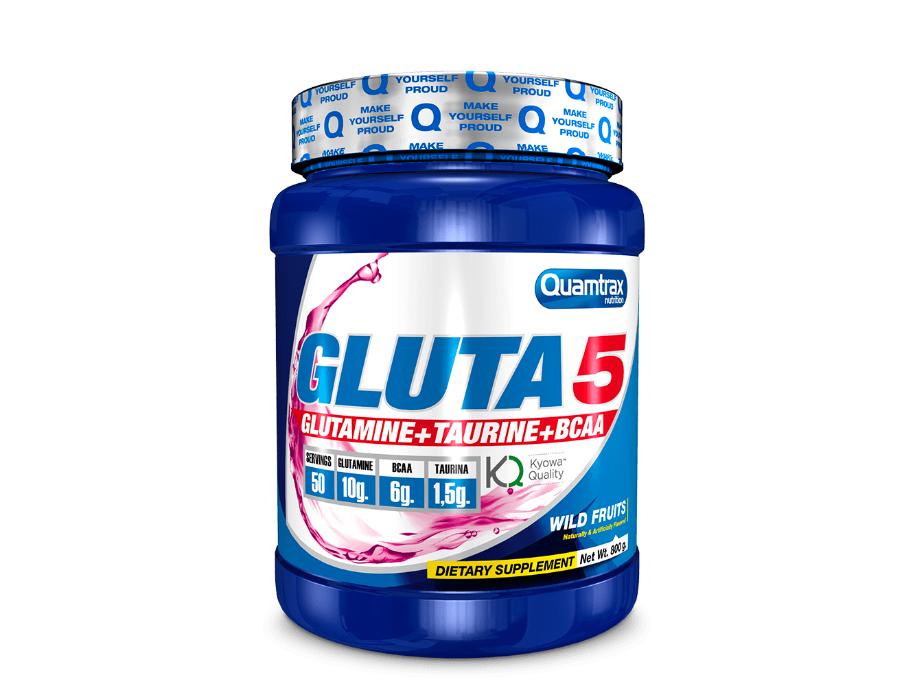 Gluta 5 800 grSABORES:. Choco-lemon-orange-strawberry-wild fruit