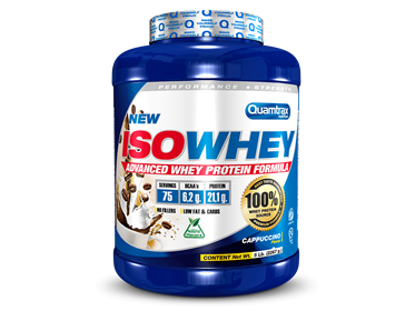 Iso Whey 2 LbSABORES: Capuccino-creme brulee-strawberry kiwi-vainilla cinamon-white choco