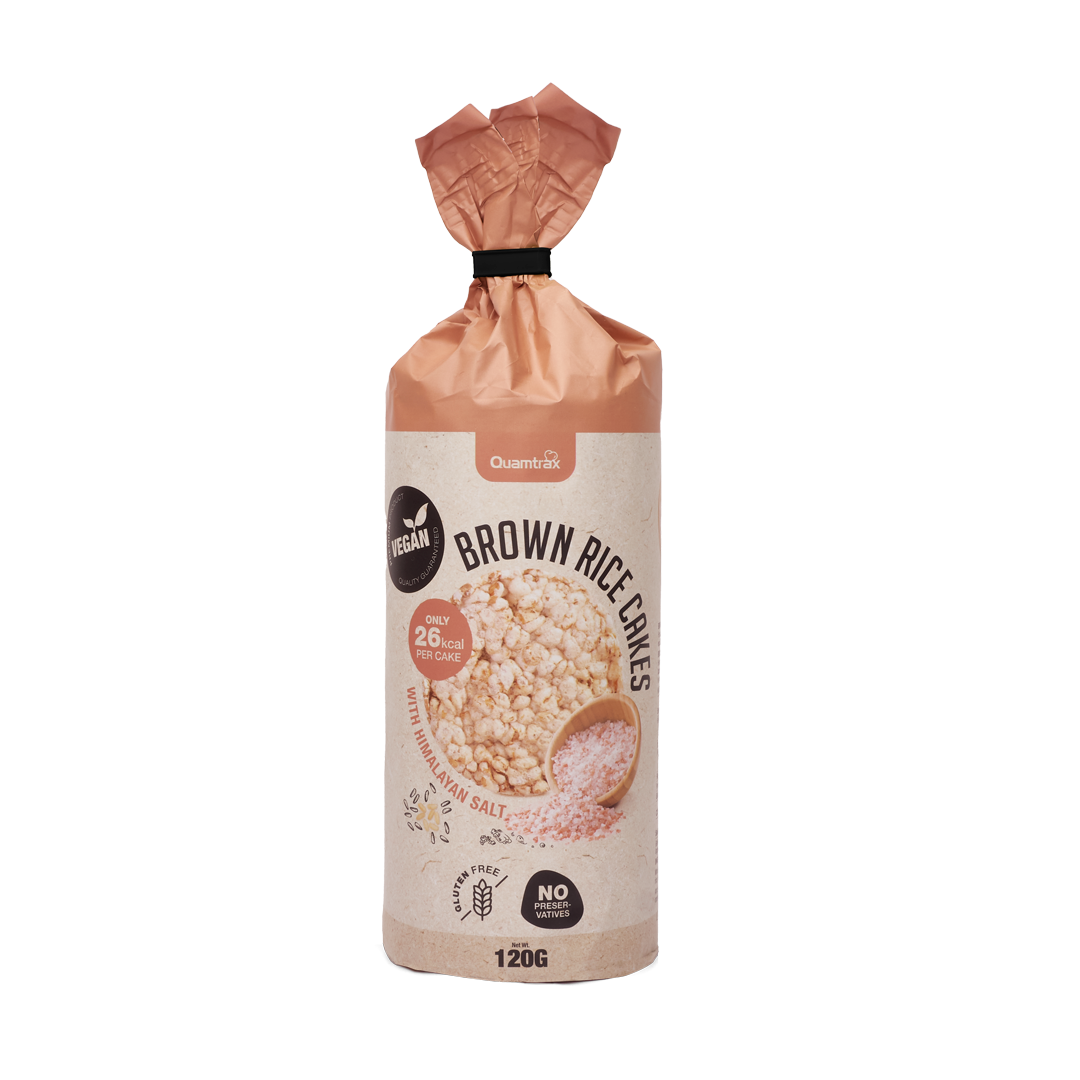 Brown Rice Cakes 120 gr x 12 With Himalayan Salt