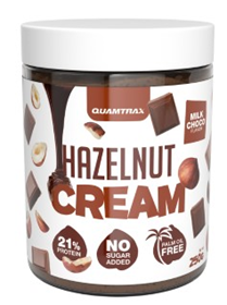 Cream Hazelnut SABORES:Milk Choco-white choco-peanut biscuit 250 gr.