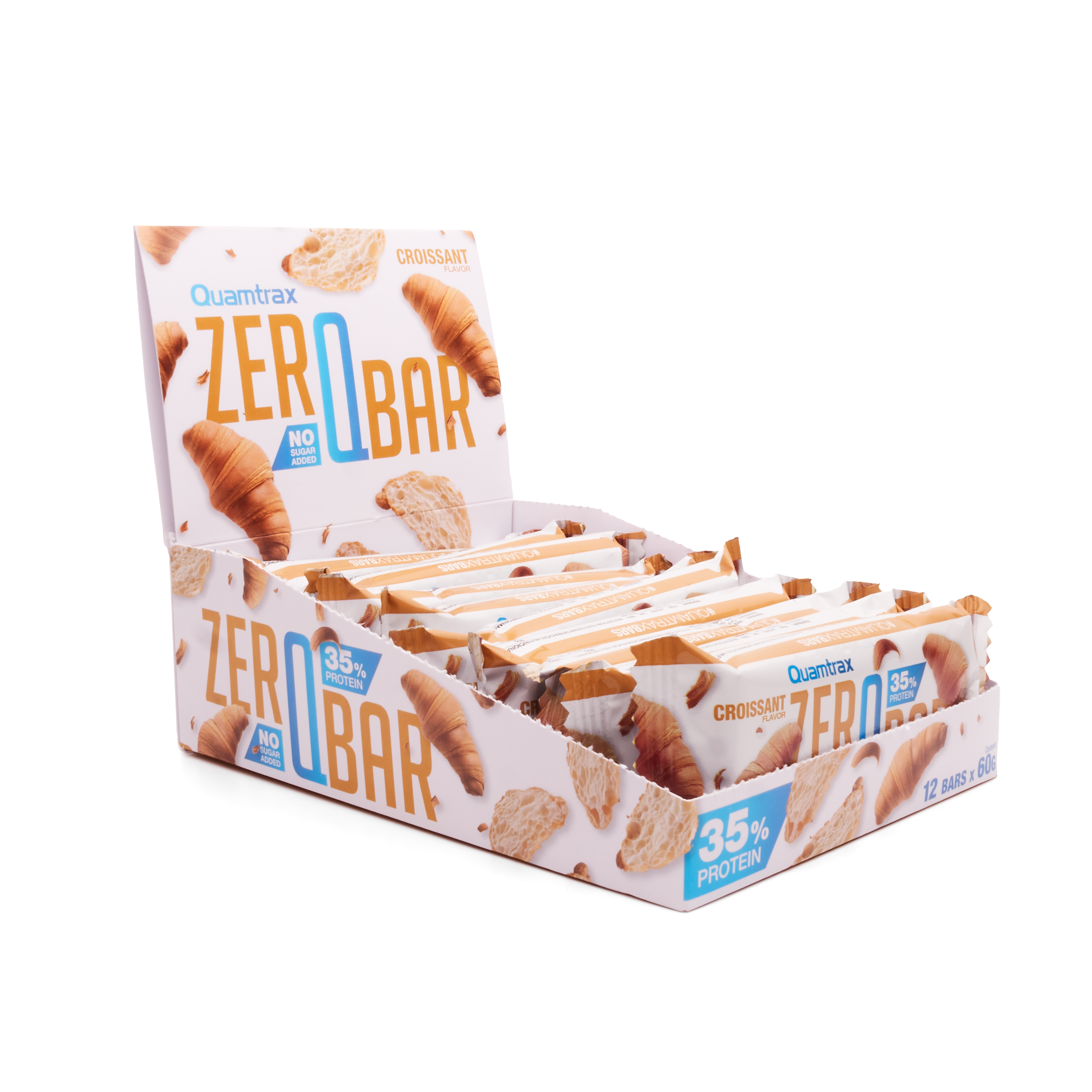 .Zero QBar Croissant 60gr x 12 Uds