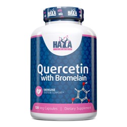 Quercetina con Bromelaina 120 Vcaps. - Haya Labs