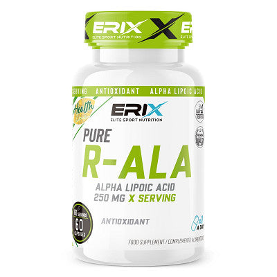 R-ALA 250 MG (60 Cápsulas) - Erix Nutrición