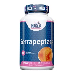 Serrapeptasa - 40000 SPU - 90 Vcaps - Haya Labs