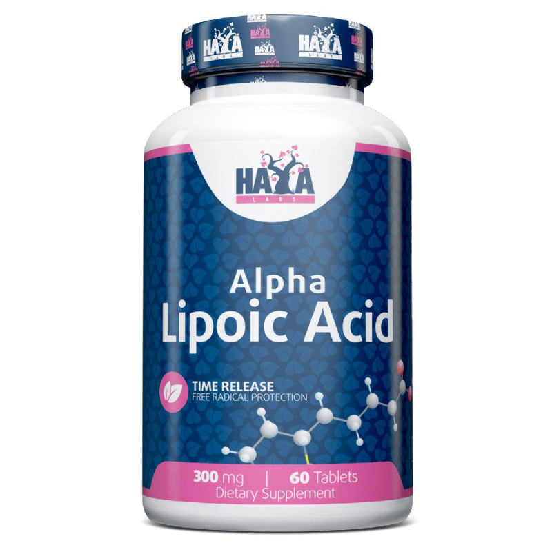 Sustained Release Alpha Lipoic Acid 300 mg. - 60 T