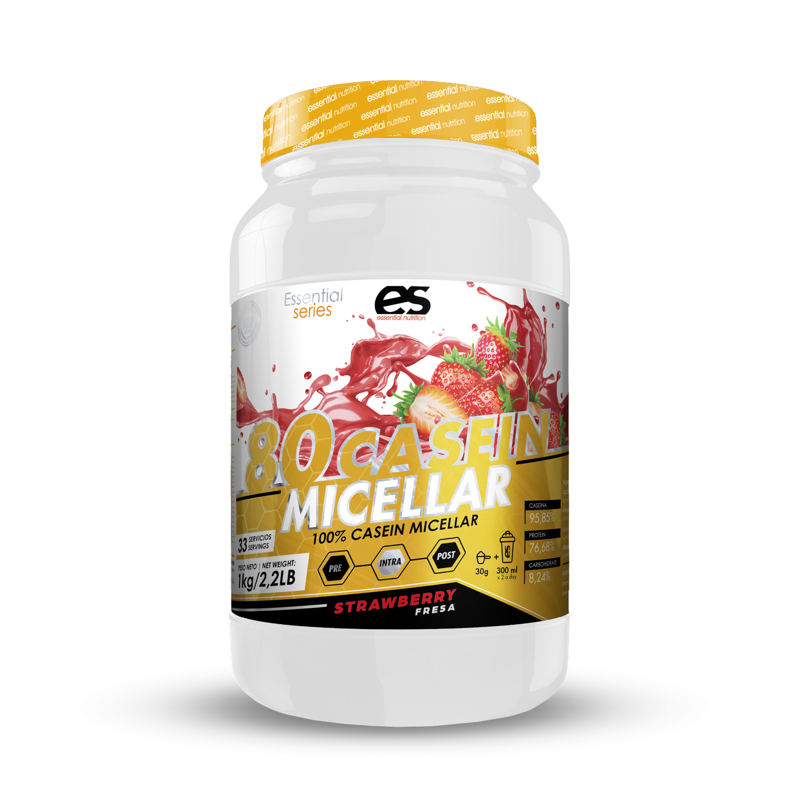 CASEÍNA MICELAR 1kg - Fresa
