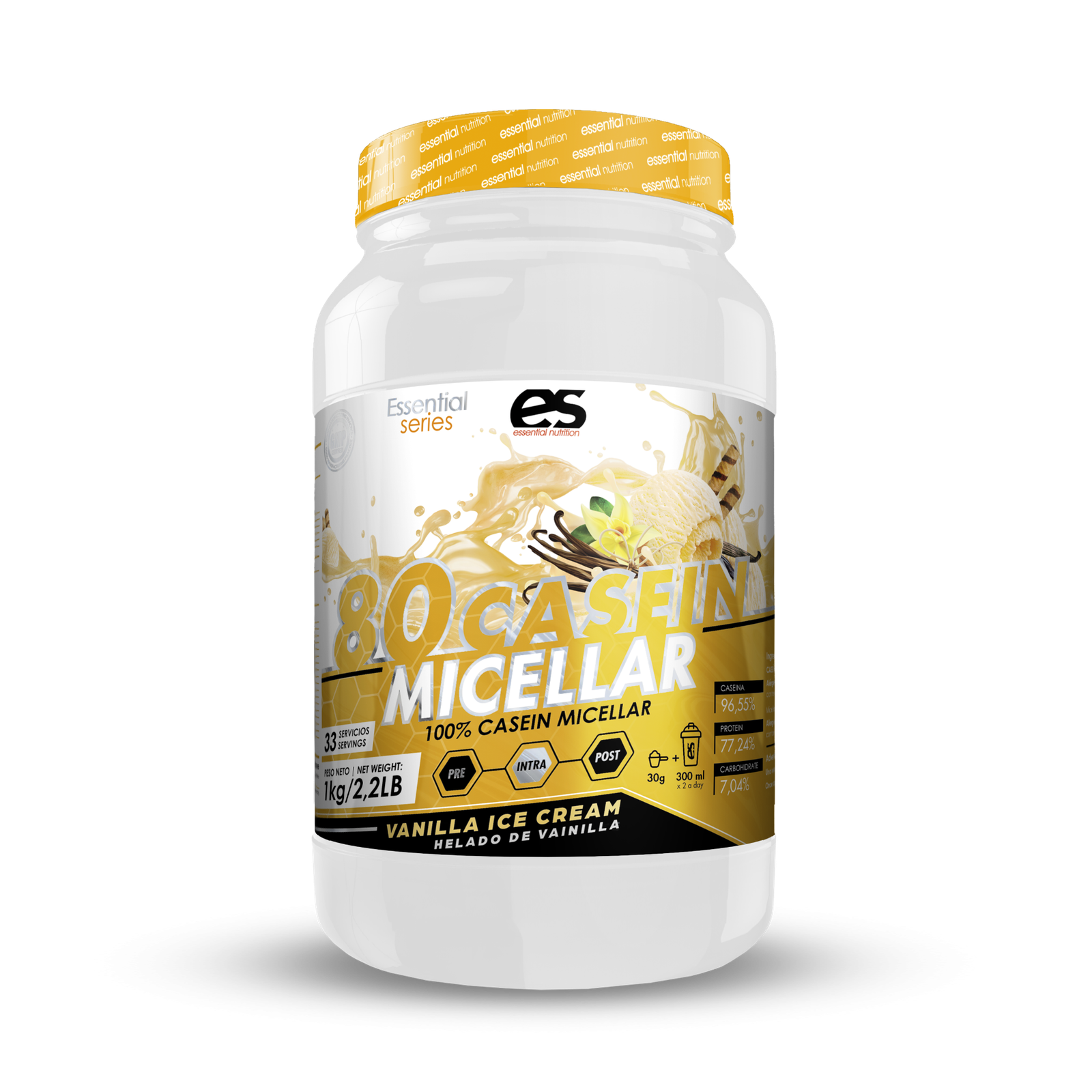 CASEÍNA MICELAR 1kg - Vainilla