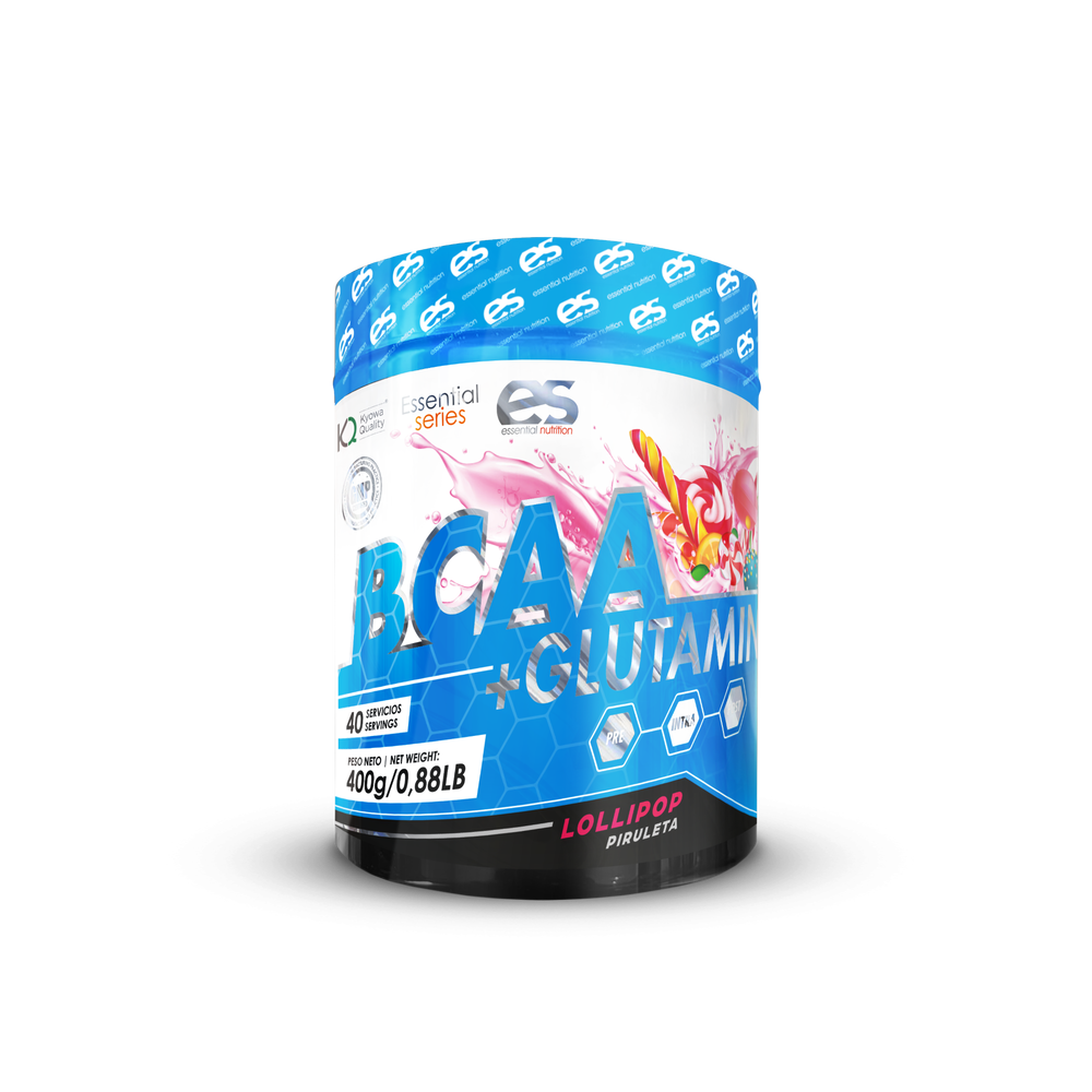 BCAA + GLUTAMINA 400g - Lollipop