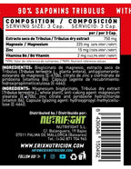 TRIBULUS + ZMA (100 Cápsulas) - Erix Nutrición imagen 6