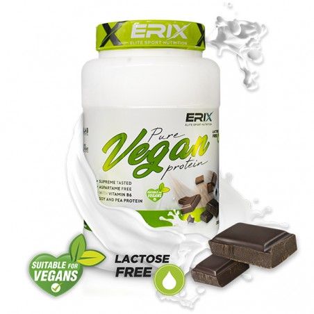 VEGAN 1 KG (SABOR CHOCOLATE) - Erix Nutrición imagen 6