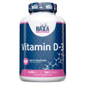 Vitamina D-3 - 5000 IU - 100 Softgel - Haya Labs