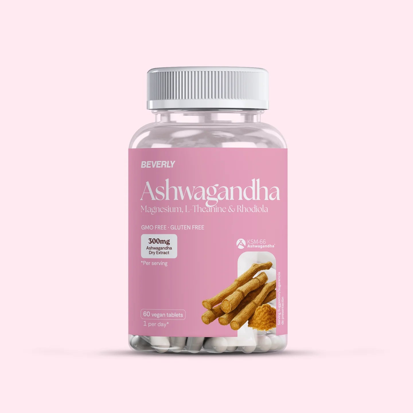 FOR HER - ASHWAGANDHA KSM-66® + Magnesio, L-Teanina & Rhodiola NEW!!!