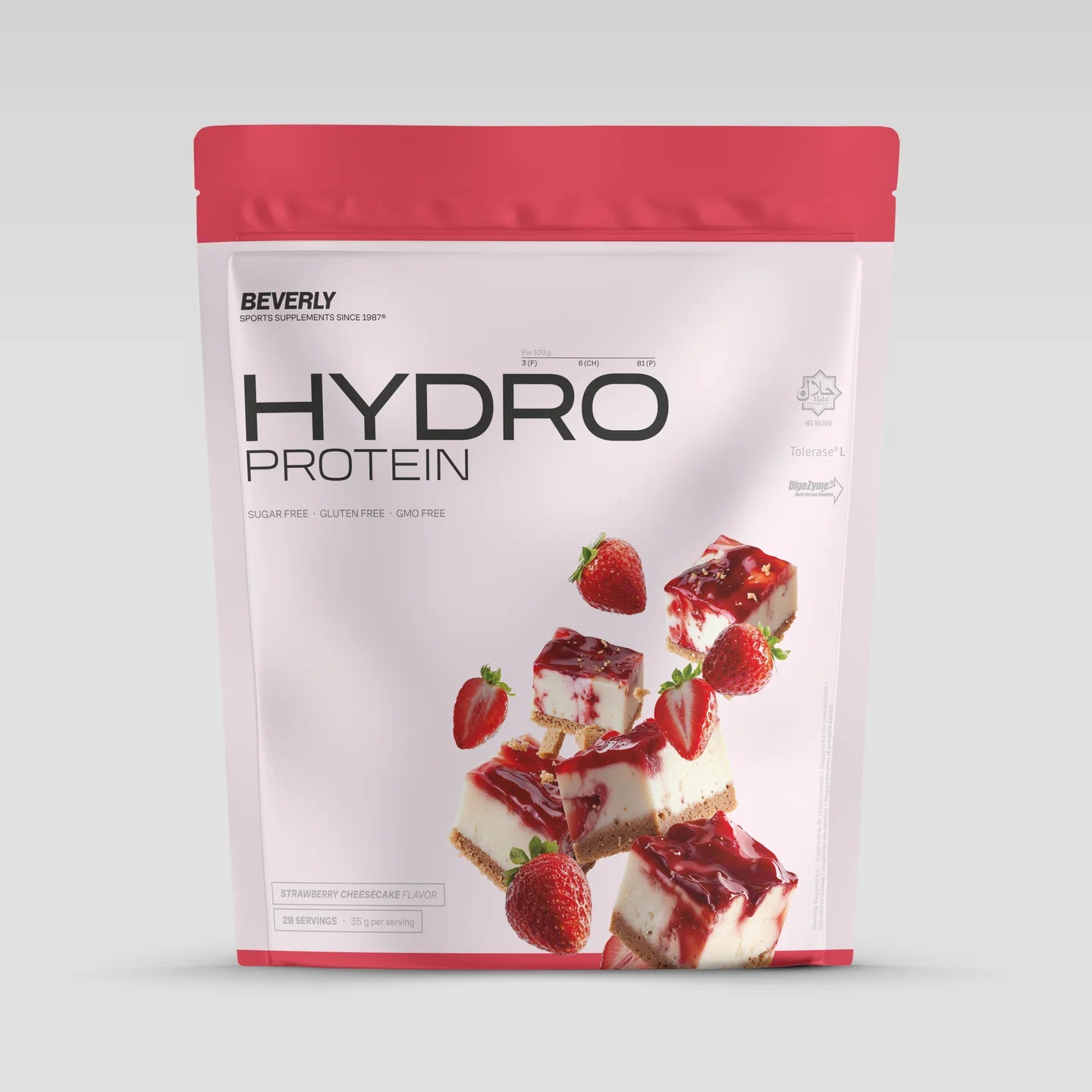 PROTEINS - DELICATESSE HYDROLYZED Strawberry Cheesecake
