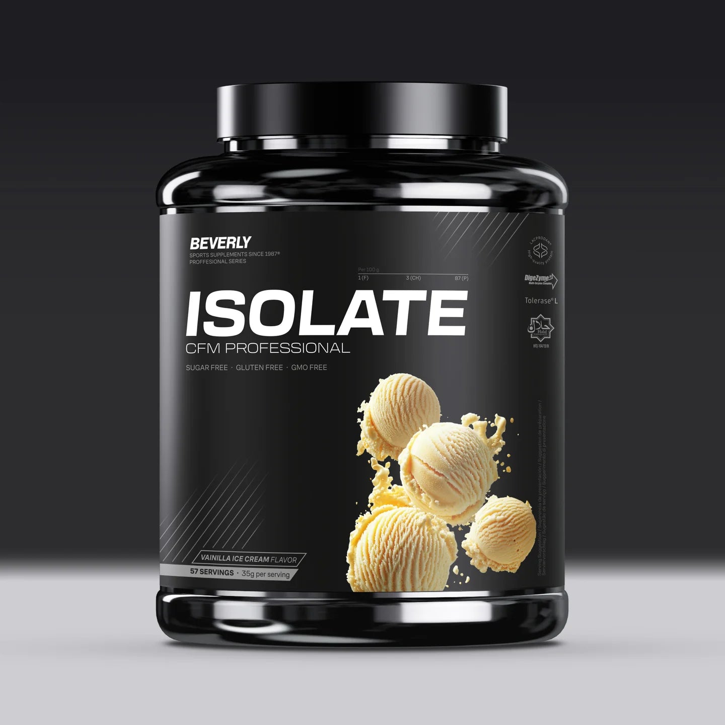 PROTEINS - ISOLATE CFM Vainilla 2kg  - Lacprodan®    REBRANDING!!!