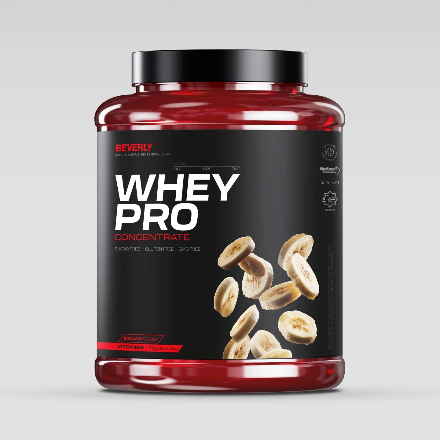 PROTEINS - WHEY PRO CONCENTRATE Banana - Lacprodan®