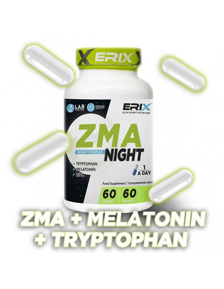 ZMA Night (60 Cápsulas) - Erix Nutrición imagen 6