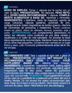 ZMA Night (60 Cápsulas) - Erix Nutrición imagen 7