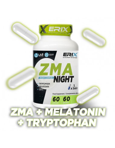 ZMA Night (60 Cápsulas) - Erix Nutrición imagen 2